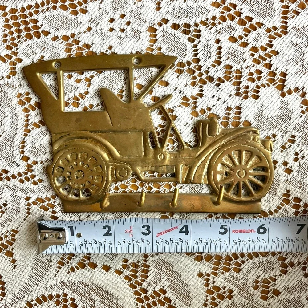 Vintage solid brass